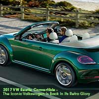 2017 VW Beetle Convertible – The Iconic Volkswagen Is Back In Its Retro Glory