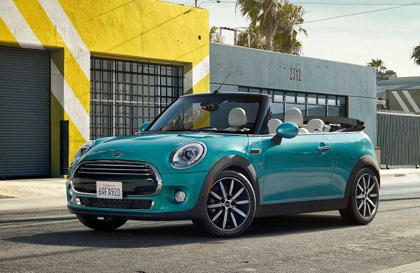 Exterior of 2017 Mini Cooper Convertible