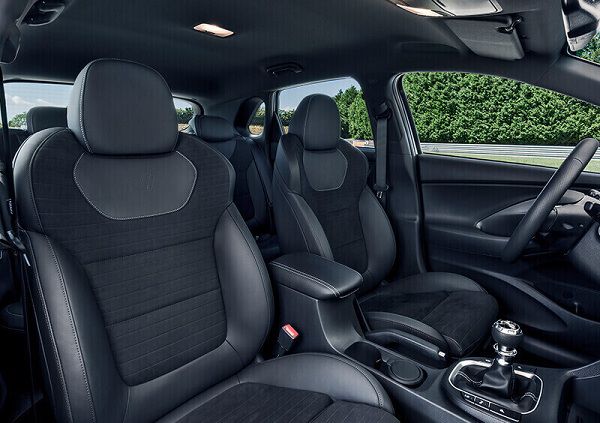 Interior of the 2018 Hyundai i30 N