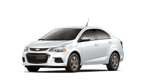 Exterior of 2018 Chevrolet Aveo